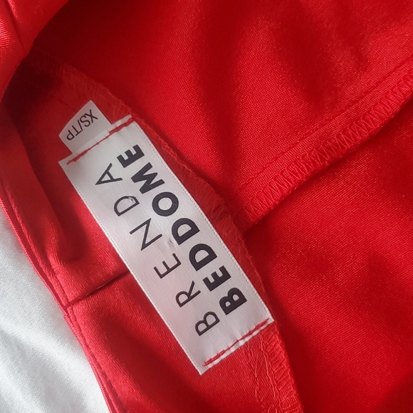 Vintage 90s Red Mini-dress and Jacket - Picture 5 of 6